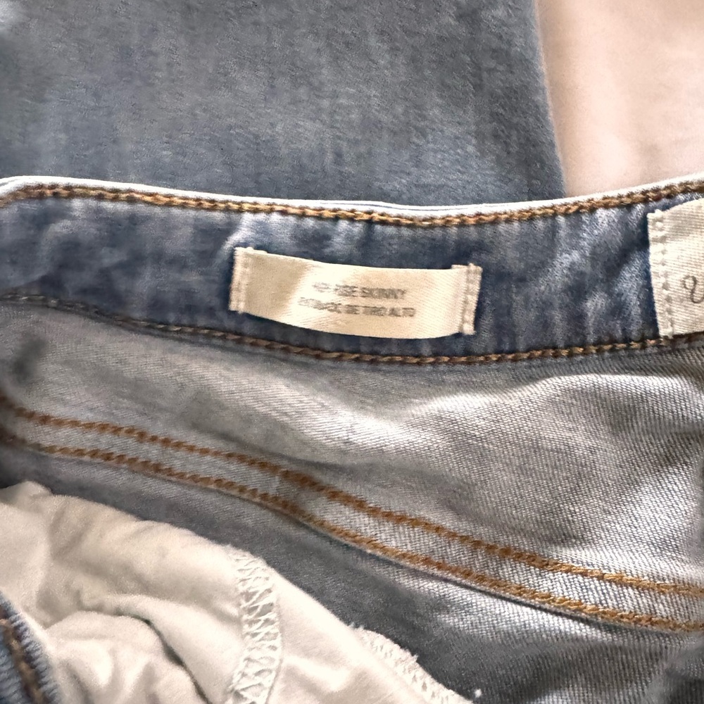 Universal Thread Denim Button Fly High Rise Skinn… - image 5